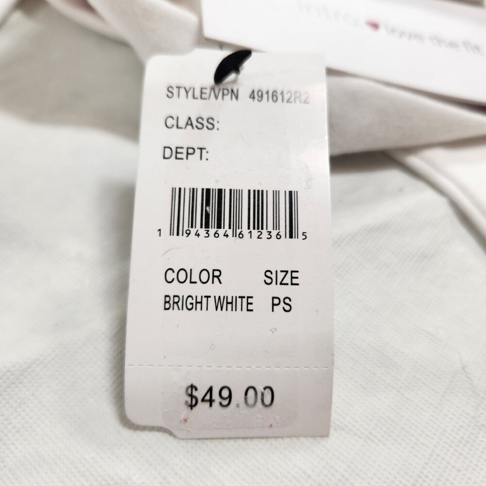 Intro Love The Fit Womens Size S P Capri Leggings  White pull on Stretch --19 - Picture 9 of 9